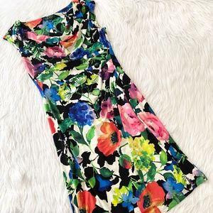 Ralph Lauren Colorful Floral Dress